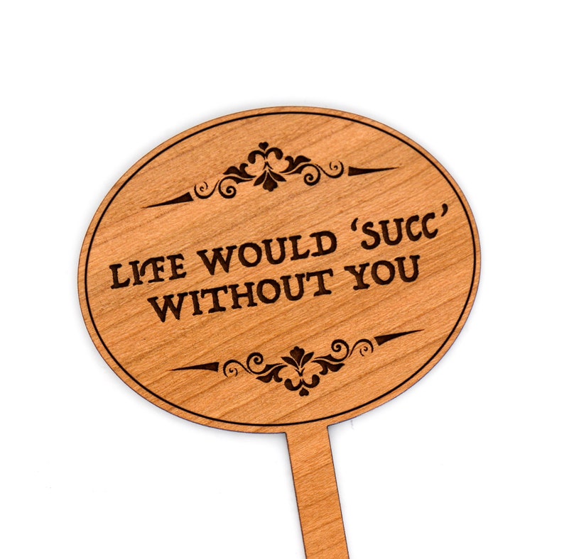 Plant Markers Plant Labels Succulent Gifts Plant Lovers Etsy