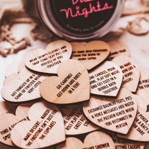 25 Sexy Date Night Ideas, Naughty Date Night Notes, Date Night Cards