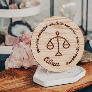 Waage Karte, Geburtstagskarte, Sternzeichen Geschenk, Waage Geburtstagskarte, Horoskop Karte, Oktober Geburtstag, Astrologie Geburtstag, Sternzeichen Geschenk