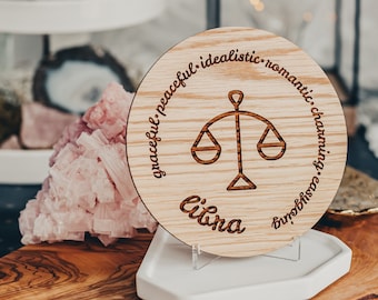 Carte Balance, Carte d’anniversaire, Cadeau de signe du zodiaque, Carte d’anniversaire Balance, Carte horoscope, Anniversaire d’octobre, Anniversaire d’astrologie, Cadeau de signe du zodiaque