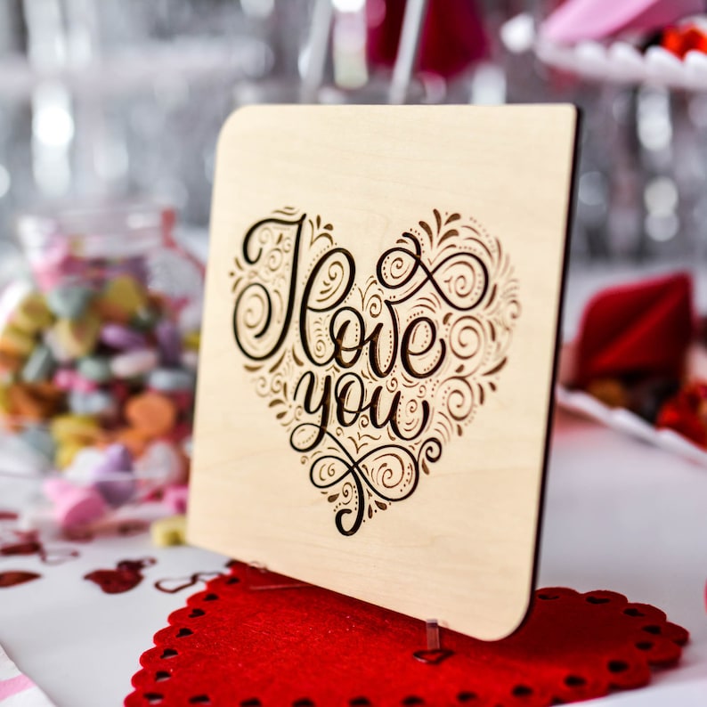 I Love You, Groom Gift from Bride Love Card