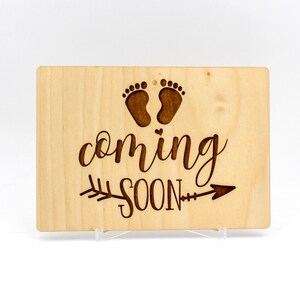 Baby erwartet Karte, neues Baby Karte, Baby Shower Karte, Schwangerschaft Karte, Baby Ankündigung Geschenk, Schwangerschaft Reveal Karte, Glückwunschkarte