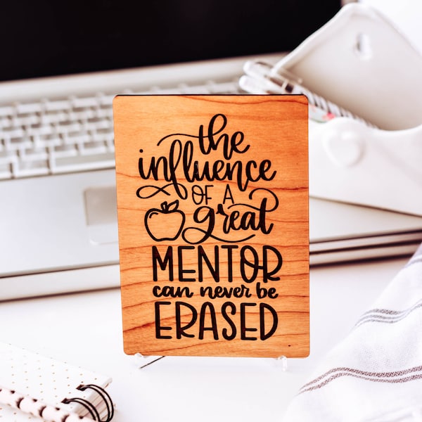 Mentor Thank You Card Etsy