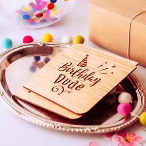 Regalo de Gran Hermano, Tarjeta de Cumpleaños de Hermano, Tarjeta de Cumpleaños de Madera, Tarjeta Personalizada, Tarjeta de Felicitación de Madera, Mejor Tarjeta de Hermano, Regalo de Hermano