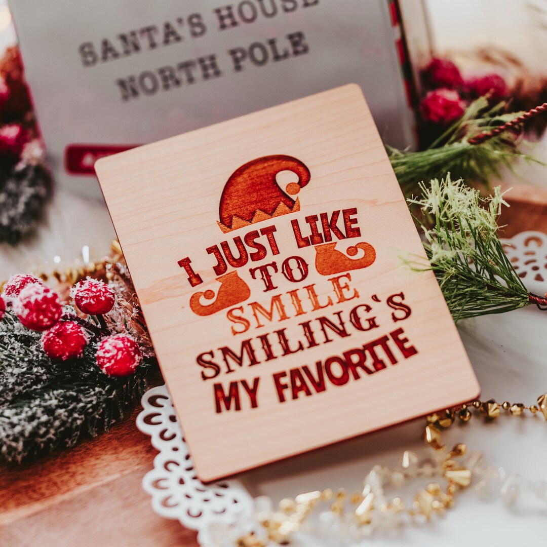 Elf Movie Quote Christmas Card Holiday Movie Xmas Cards Elf Etsy