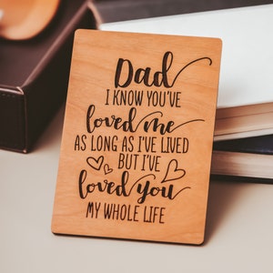 Regalo divertente per papà, biglietto divertente per la festa del papà, regalo per la festa del papà, regalo personalizzato,