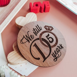 5th Anniversary Gift, Wood Anniversary Gift For Her, Wedding Anniversary, Gift For Wife, 5 Year Gift, Fifth Anniversary Gift, Wife Present