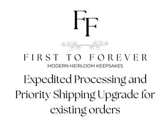 Priority Shipping Upgrade ADD-ON ONLY for existing order