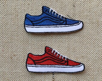 broderie rose pour vans broderie rose pour vans