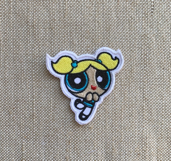 3 Power Puff Girls Iron on Patches