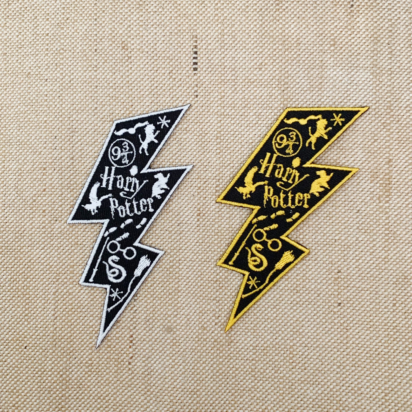 Harry Potter iron On Patch Patches Patches For Jacket Sew On Etsy