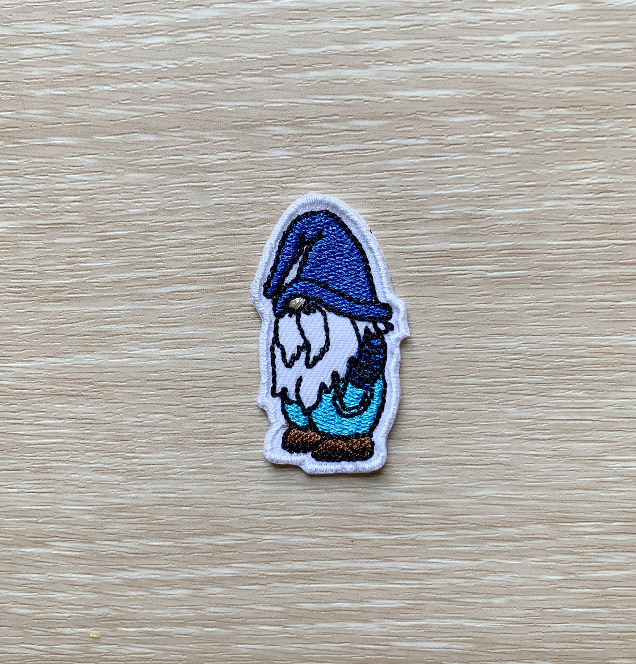 Gnome iron On Patch Patches iron on Patches For Jacket Sew On Etsy