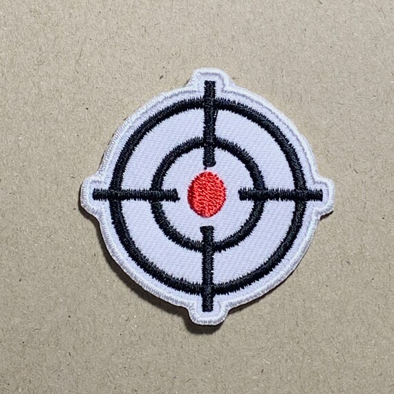 Shooting target iron On Patch game Patches Patches For Jacket Etsy