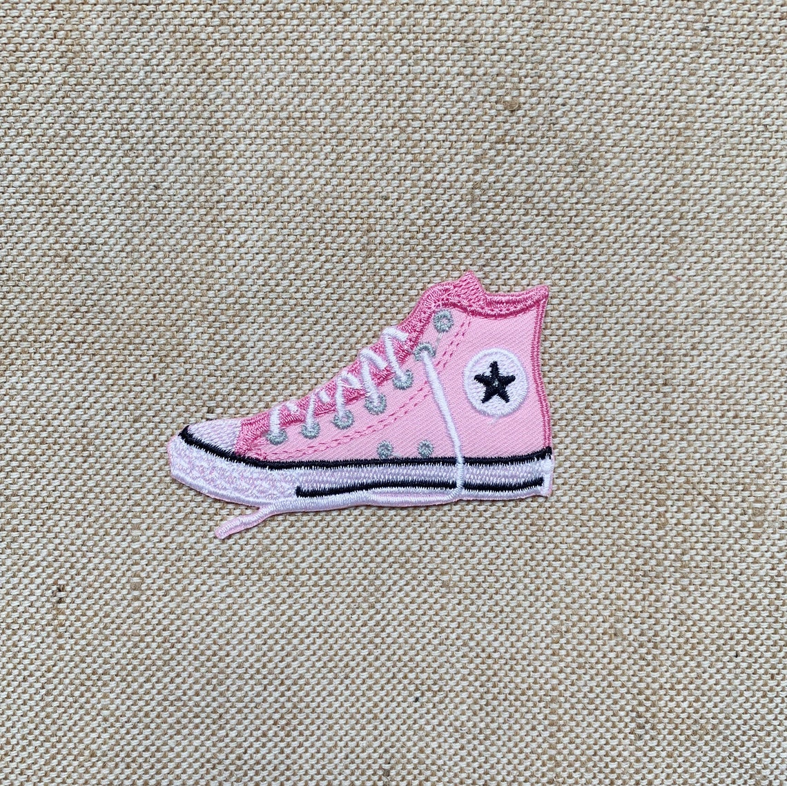 colorful patch converse