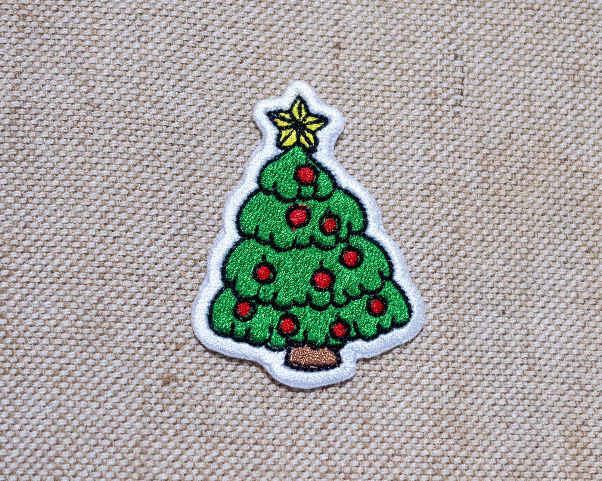 Christmas iron on patch Christmas Patches Christmas Patches Etsy