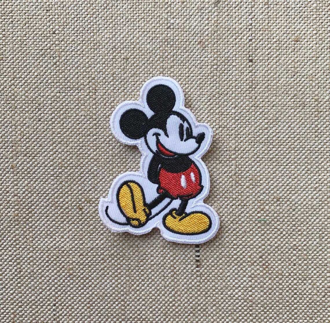 Mickey Mouse iron On Disney Patch iron On Patch Patches For Etsy