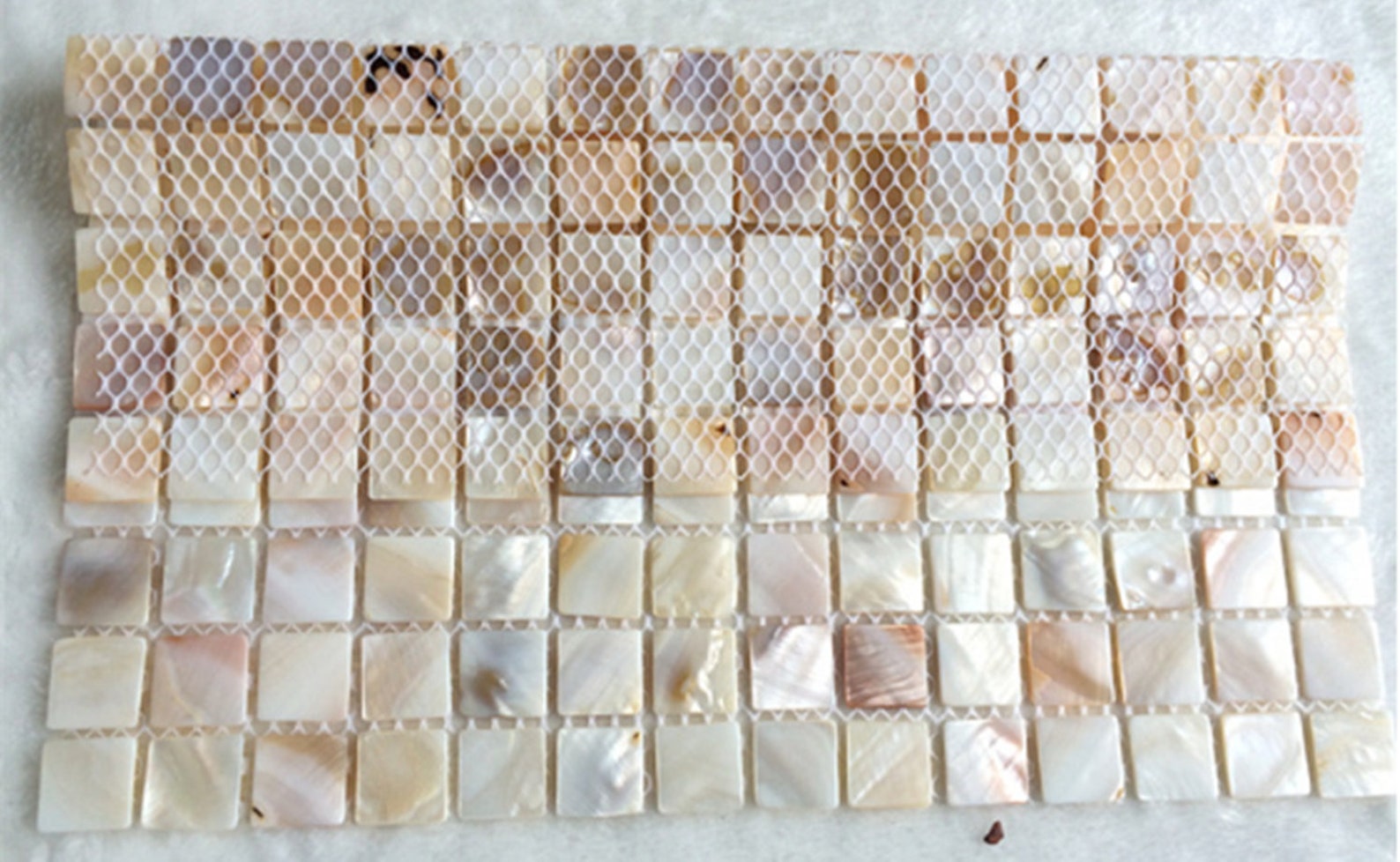 Handmade Cream Mother of Pearl Mosaic Tile For Bathroom | Etsy