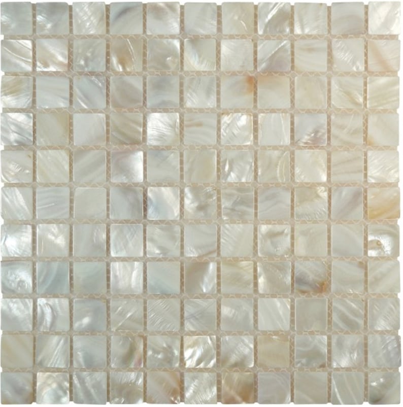Handmade Serene Mother of Pearl Square Mosaic Tile For Bathroom Kitchen Shower Wall Backsplash Tile zdjęcie 1
