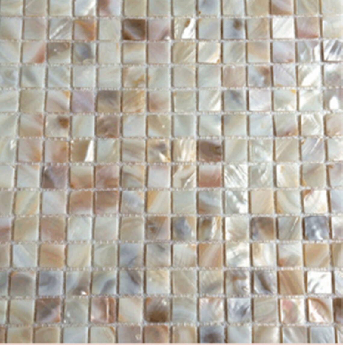 Handmade Cream Mother of Pearl Mosaic Tile For Bathroom | Etsy