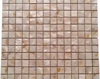 Handmade Natural Mother of Pearl Tile For Bathroom Kitchen Shower Wall Backsplash Tile