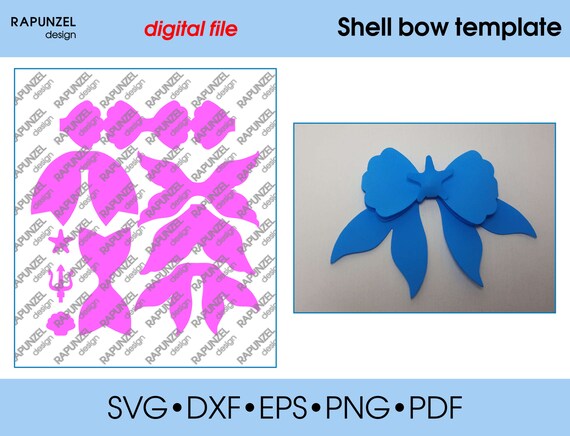 Free Free Mermaid Hair Bow Svg Free 766 SVG PNG EPS DXF File