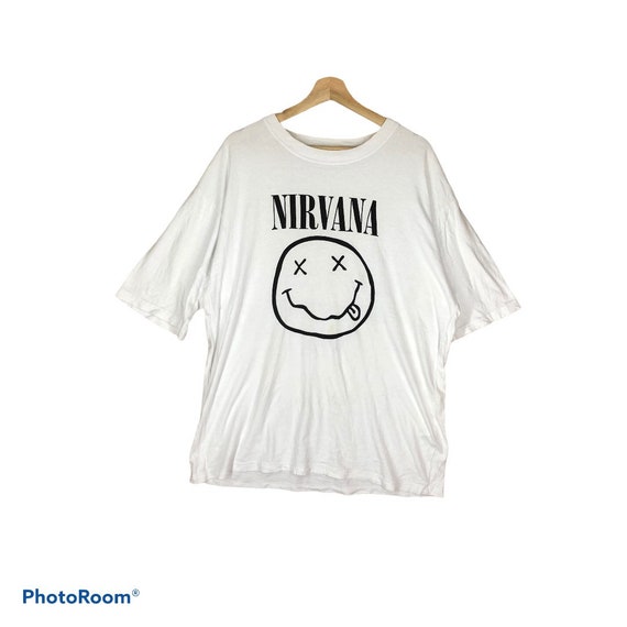 Rare Nirvana x takeo kikuchi smiley design very ni