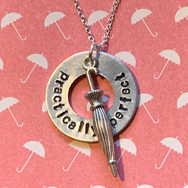 Mary Poppins Musical theatre necklace- Practically perfect