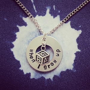 Matilda musical theatre necklace - when i grow up