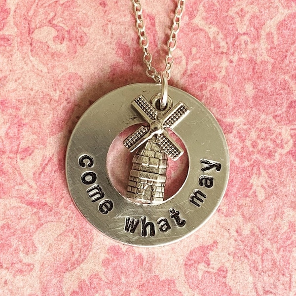 Come what May musical theatre necklace