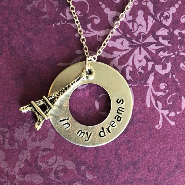 Anastasia musical theatre necklace - in my dreams