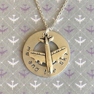 Come from Away Musical theatre necklace - me and the sky