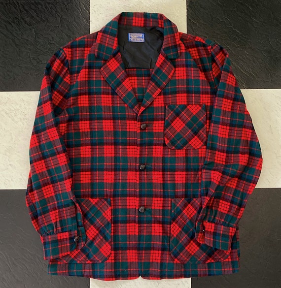 Pendleton Flannel, Classic Outerwear Flannel, Vint