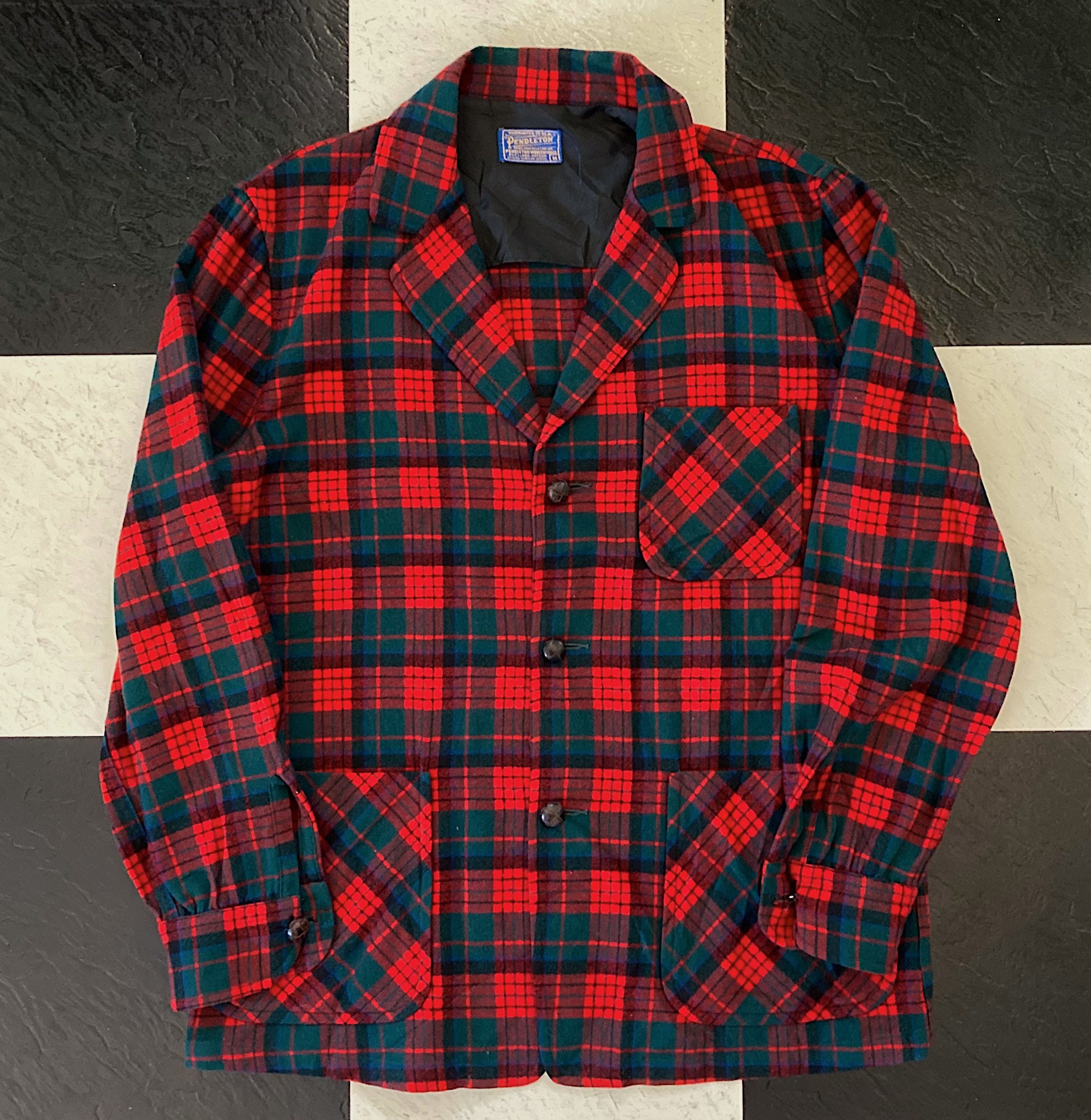 Pendleton Flannel Classic Outerwear Flannel Vintage Etsy