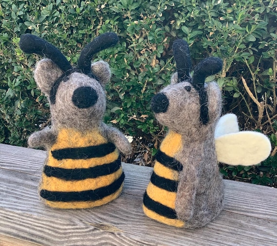 1 Filz Eierwärmer HONIGBÄR Biene & Bär ca14-14,5cm honeybear