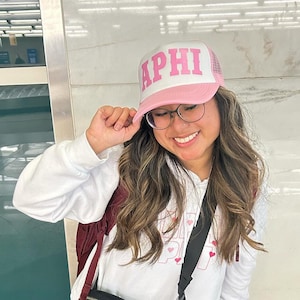 Sorority Western Cowgirl Trucker Hat | Bid Day Bag Gift