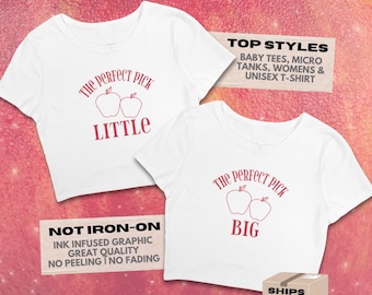 Perfect Pick Big Little Shirts  // Apple Fruit Reveal Theme // Sorority Big Little Baby Tees, Tank Tops, T-Shirts