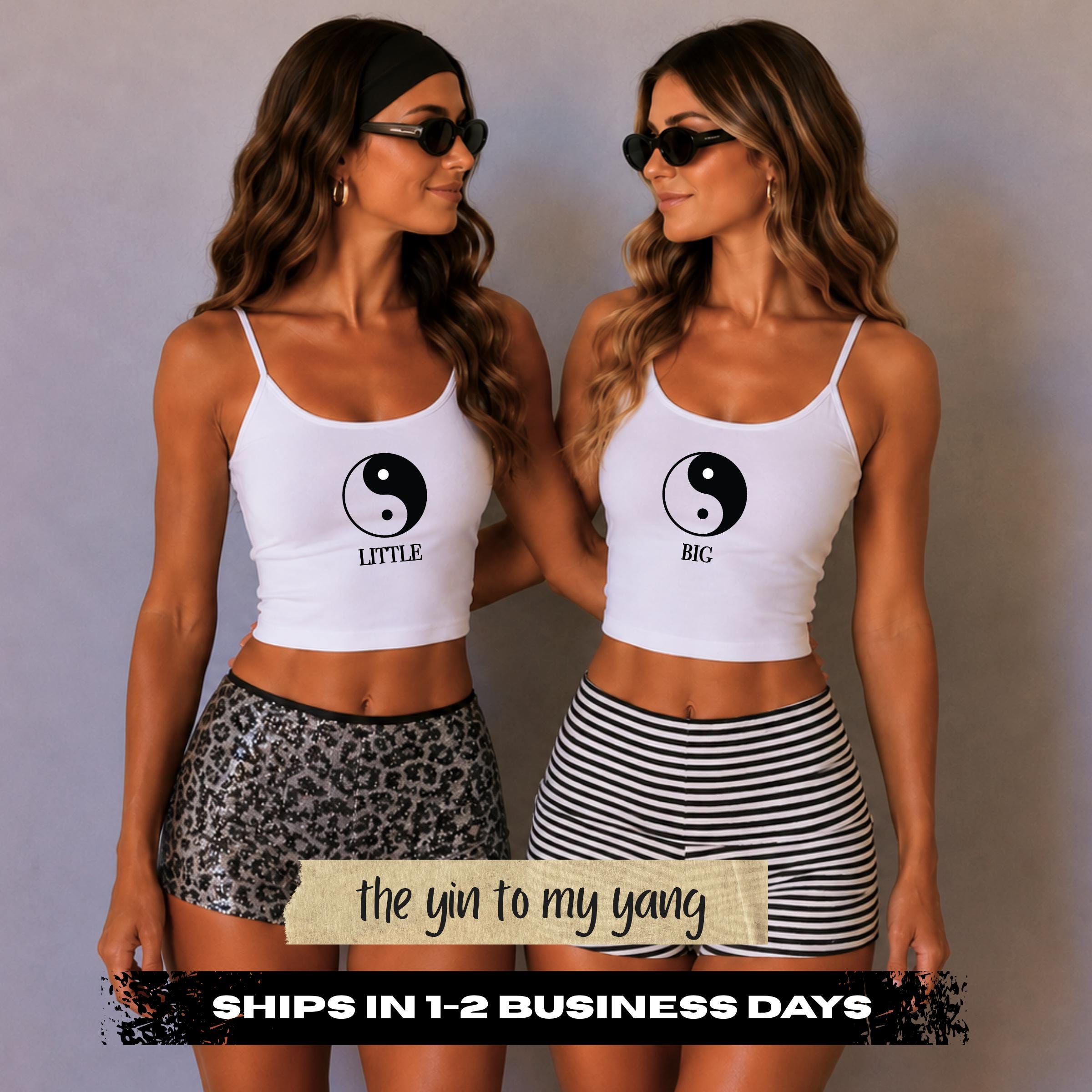 Yin and Yang Crop Top - Etsy