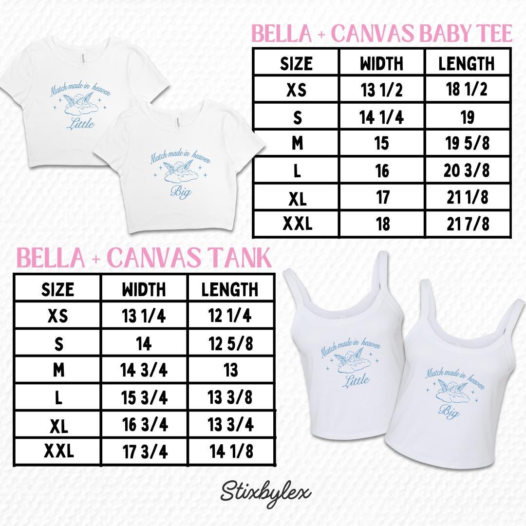 Match Made in Heaven Big & Little Tees // Angel Aesthetic Match Made in Heaven Big & Little Tees // Angel Aesthetic