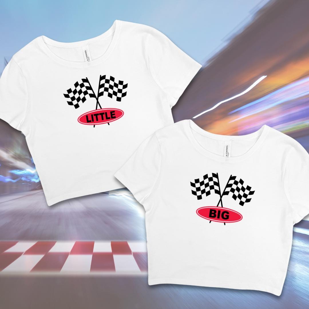 Racing to My Little Big & Little Tees // Race Car Aesthetic 