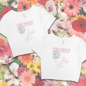 Matching Big Little Reveal Sorority Family Floral Flowers Matching Big Little Reveal Sorority Family Floral Flowers