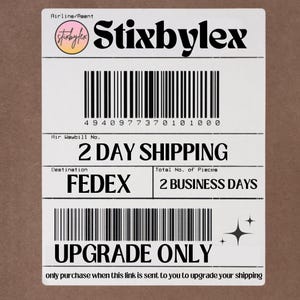 FEDEX 2 Day Shipping Upgrade