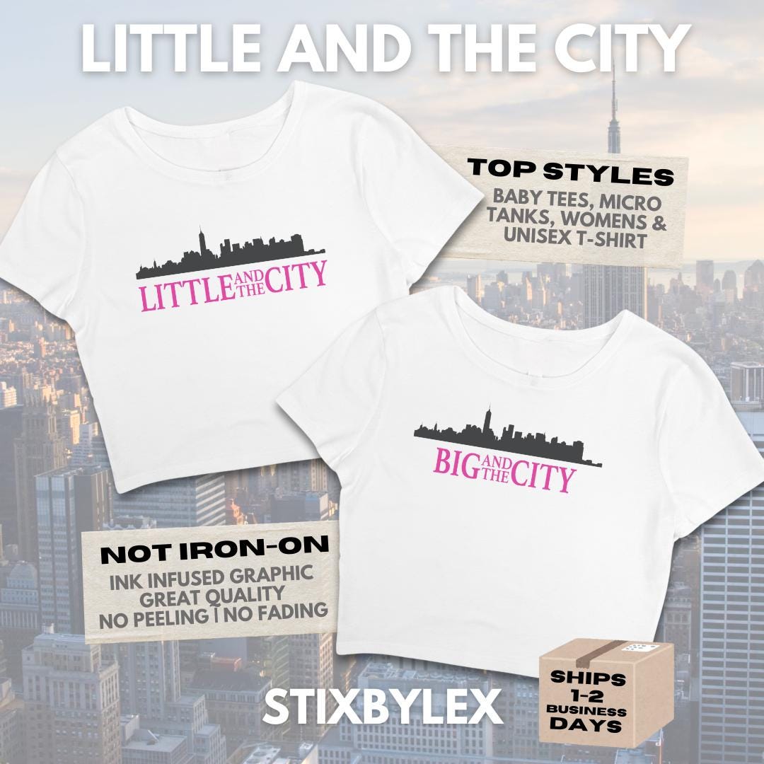 Little and the City Big Little Shirts // New York Reveal Theme ...