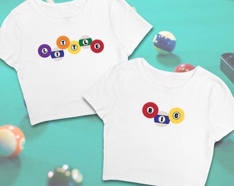 Shoot your Shot Big Little Shirts // Billards Pool Reveal Theme // Sorority Big Little Baby Tees, Tank Tops, T-Shirts