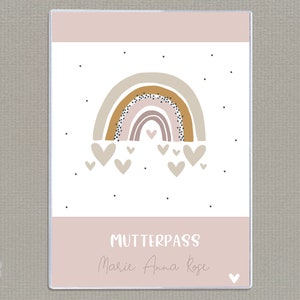Mutter Kind Pass für Österreich, MUKI Hülle, personalisiert
