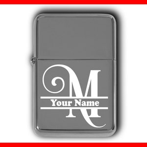 Engraved Lighter: Personalized Stainless Steel Gift