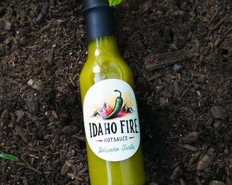 Fermentierte Jalapeño Knoblauch HotSauce - Idaho Fire