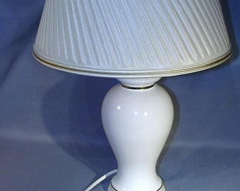 Schäfer Tischleuchte Tischlampe Porzellan 52 cm Lampe
