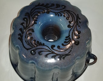 Molde para hornear Guglhupf de cerámica MUY grande molde para pasteles cup cake Ø 25 cm