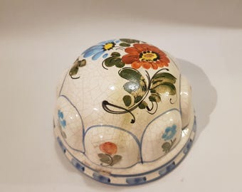 VERY old ceramic pudding bundt cake baking pan cake pan Ø 15 cm