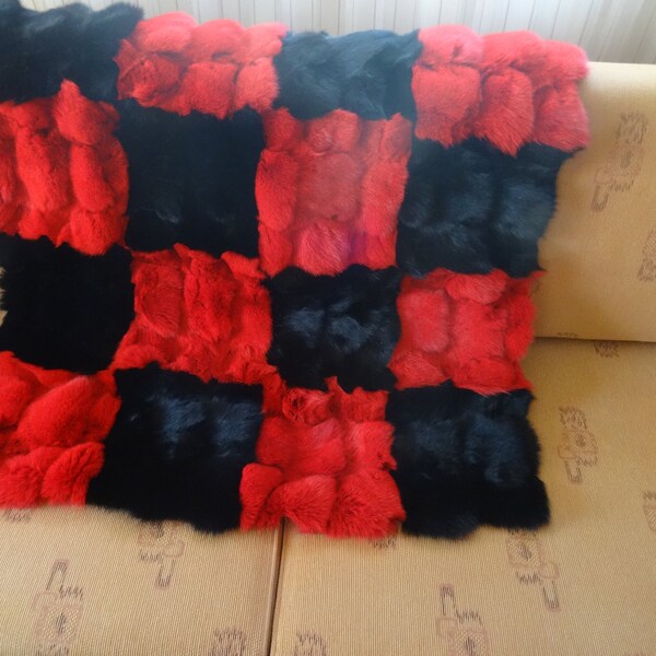 Faux Fur Bedspread Etsy
